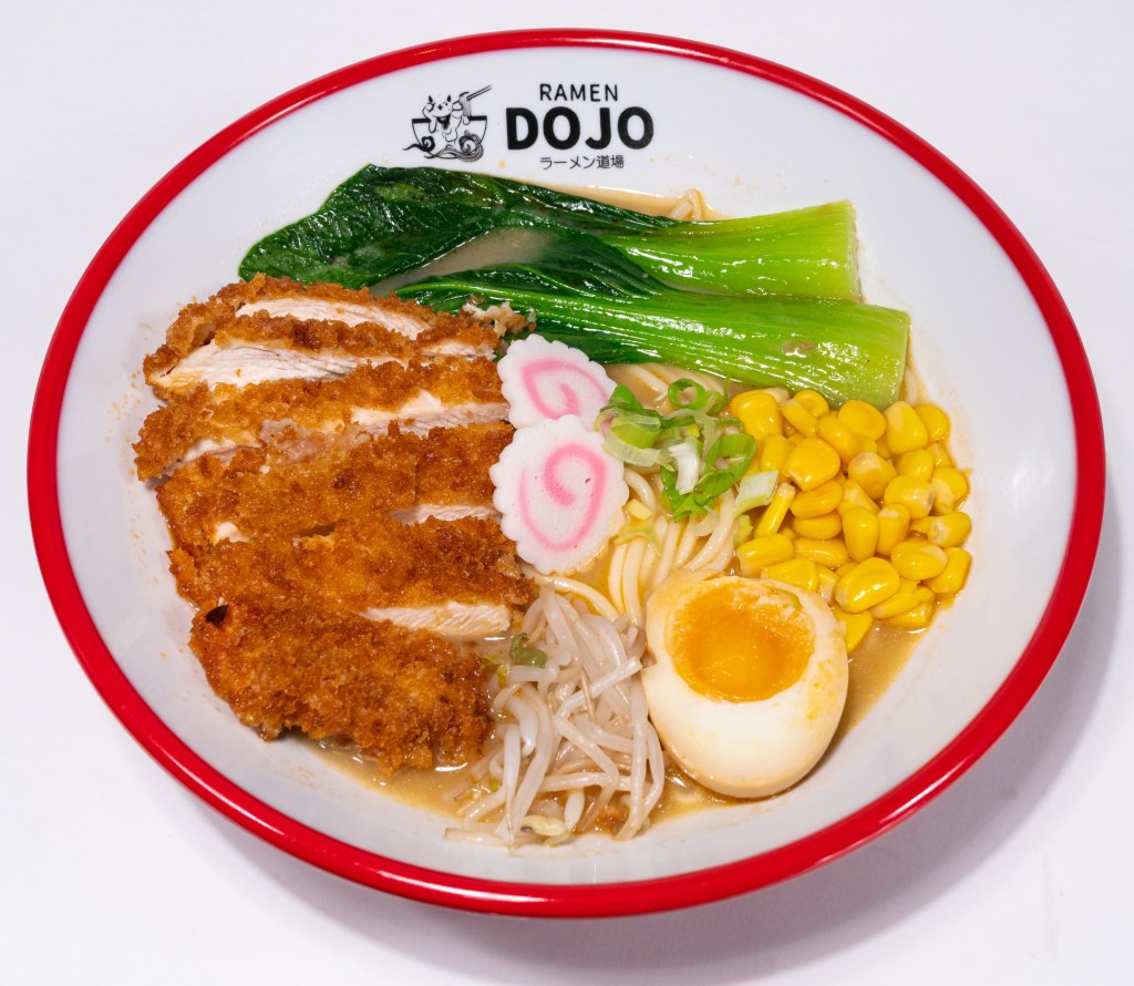 FIDEOS DE FILETE DE POLLO EN MISO / MISO CHICKEN FILLET NOODLES 