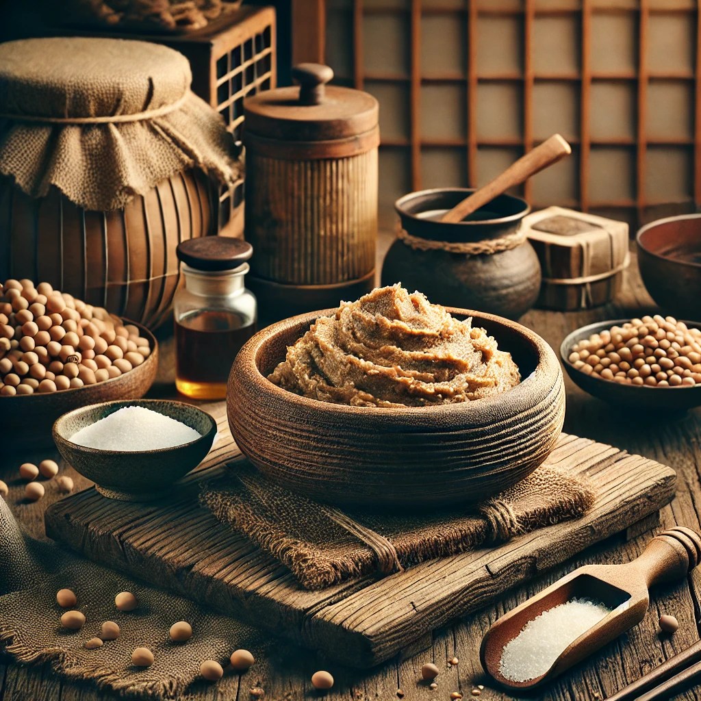 Imagen de la pasta de miso